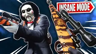sniping in the NEW Warzone Zombie Royale is Incredible (high kills)
