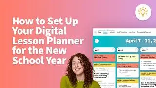 How to Set Up Your Digital Lesson Planner for the New School Year | Common Planner