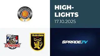 17.10.2025 - Highlights - EC Peiting vs. T&ouml;lzer L&ouml;wen