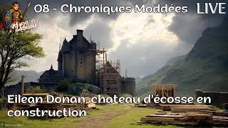Royaume des Échos #08 — Eilean Donan en survie & Taming d’Hippogriffe 🏰🦅 Minecraft 1.21.1 modpack