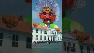 video lucu ondel-ondel # bermain cilukba #viral #shorts