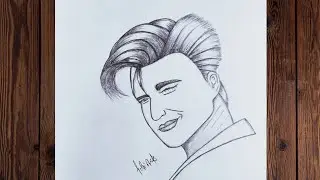 Handsome ladke ki drawing kaise banate hain||How to draw a Handsome Boy - Drawing easy||Boy drawing