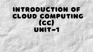 introduction for computing paradigms |unit-1