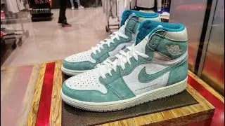 I HAD TO COPP THESE TODAY!!! JORDAN 1 TURBO GREEN!!!