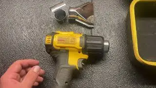 Dewalt dce530 cordless heat gun 1 year review