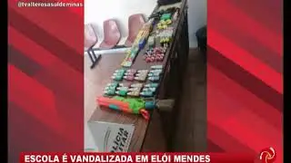 Escola &eacute; vandalizada em El&oacute;i Mendes