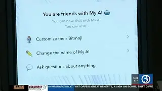 Concerns over Snapchat's new AI feature