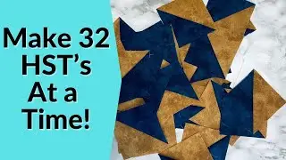 Как сделать 32 хст одновременно! Безумный лайфхак для квилтинга!