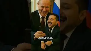 Putin with baby Zelensky 😂#zelensky #putin #ai #trending #viral