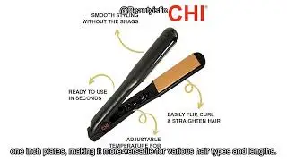 CHI Tourmaline Ceramic Flat Iron Review: Ultimate Hair Straightener for Smooth, Frizz-Free Results?