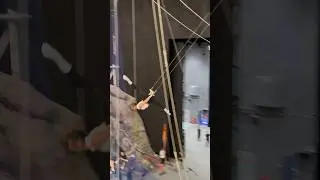 I adore her😻 #gym #circus #flip #acrobatics #extreme #trampoline #flyingtrapeze #flying_qazaq001