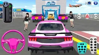 Luxury Supercar Car Wash 😱 | 3D Driving Class Android Gameplay 2026 | GaMiNg WiTh ArYaN 