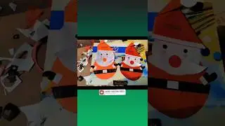 Merry Christmas ⛄⛄ Santa Claus making class 2025  #art #making #craft #shorts #viralvideo #trending