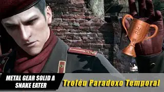 Metal Gear Solid Delta SNAKE EATER Trof&eacute;u Paradoxo Temporal