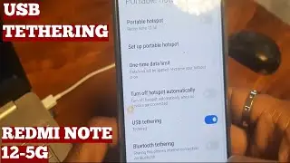 Как использовать USB-модем на Redmi Note 12 5G: что нужно знать
