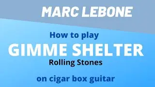 How to play Gimme Shelter - Rolling Stones