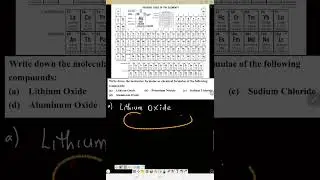 NAMING BINARY COMPOUND,  METAL AND NON - METAL