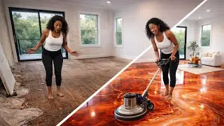 Top 10 Luxurious Epoxy Floors Featuring Resin Pours with Stone, Wood and 3D Design