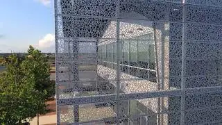 Perforated Aluminum metal cladding
