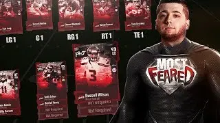MADDEN 18 ULTIMATE TEAM GIANT PLAYERS!!!! ALL MOST FEARED TEAM