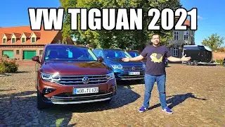 Volkswagen Tiguan 2021 facelift (ENG) — первый тест-драйв и обзор