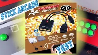 Wingman SD Sega Saturn & Dreamcast : Stick Arcade Test