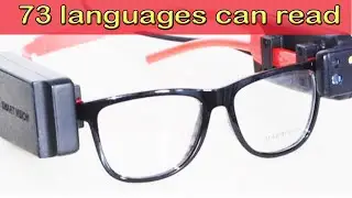 Smart Vision Spectacles |73Languages Can Read |Magical Glasses Makes Low Vision People See The World