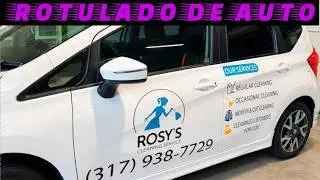 Rotulación de vehiculo