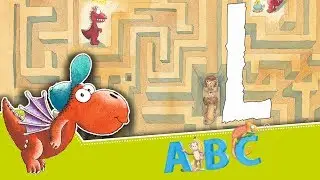 Der kleine Drache Kokosnuss und die Buchstaben: L  &ndash; Alphabet lernen &ndash; Lernvideo f&uuml;r Kinder