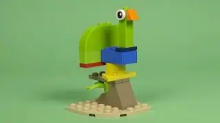 LEGO Peacock with Stand 001 Building Instructions - Classic 11011 