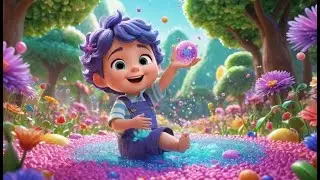 Glitter Glue Go Stick Stick | English Nursery Rhyme | Kids Songs | Baby Music