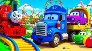 Long Slide Game With Cow Elephant Gorilla Hippopotamus Tiger 3d Animal Game Funny 3d Animals