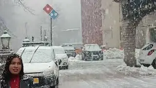 Live snowfall update in manali 