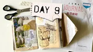 Junk Journal July Day 9 &bull; Let's use up some SCRAPS from our stash &bull;  #junkjournaljuly2024