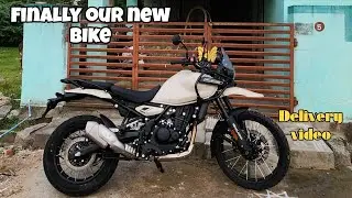 Taking Delivery of Himalayan 450 🥳 , My little one's 👼 first day out ❤️ 