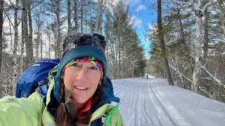 Winter ski/snowshoe/hike into Baxter State Park 2023