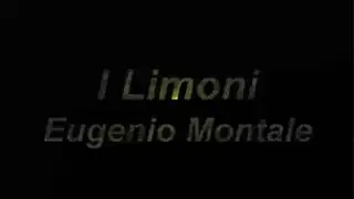 Nando Gazzolo - I Limoni - Eugenio Montale (Poesie e Messaggi di Saggezza)