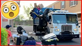 Follow The Recycling Truck With Roman!