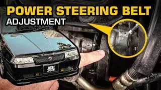 VLOG LMST : Bunyi (Power Steering) Belt bising? cara nak selesai