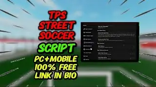 [TPS STREET SOCCER UPDATED SCRIPT ✅✅] 100% FREE LINK IN BIO AUTO FLY AUTO FARM INFINITE LEVELS