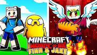 I Survived 100 DAYS in ADVENTURE TIME in HARDCORE Minecraft!
