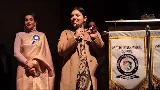 British International School celebrate its Annual Day,Devyani Rana graced the occasion as ChiefGuest