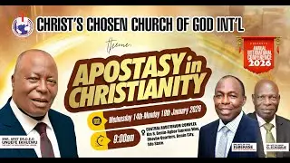 2026 ANNUAL INTERNATIONAL CONFERENCE || HIERARCHY MEETING || MONDAY 19TH JANUARY 2026