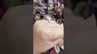The Elizabeth Taylor Simulated Diamond Ring, 11 Carat Asscher Cut 3-stone Engagement Ring