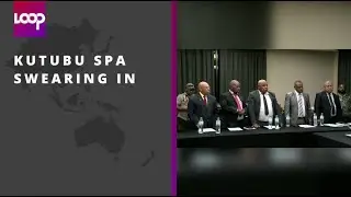 Kutubu SPA Swearing In