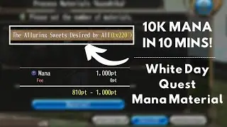 Need Mana Mats? White Day Quest Reward Mana Proc | Toram Online #toramonline #toram