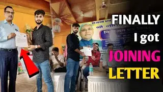 Joining letter मिल गया DLRS(Govt. of Bihar)😍 #govtjobs #dlrs #sarkarinaukri#joining#jamui #jamuivlog