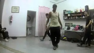 bboy nabil - Dangeroux crew training