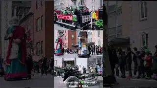 St-Patrick&rsquo;s day - ☘️ Montreal - Canada 🇨🇦 2024 #amazing