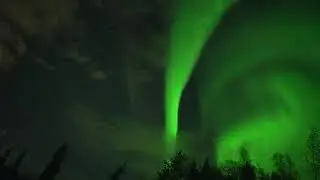 AUTUMNAL EQUINOX AURORA    4K REAL TIME VIDEO